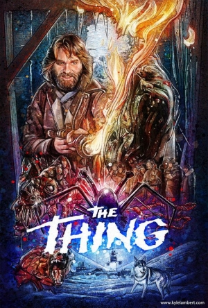 The Thing Art by Kyle Lambert