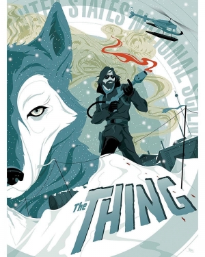 The Thing Film Posters by Tom Whalen