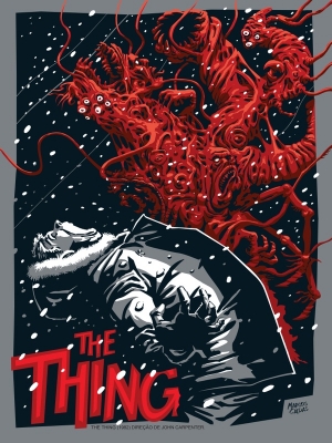 The Thing Poster by Marcos Caldas