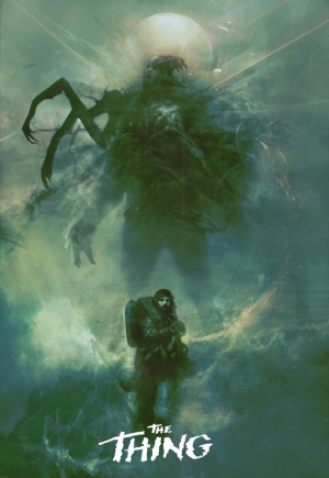 The Thing Watercolour by Christopher Shy,