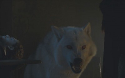 Ghost is ALIVE in Game of Thrones Clip