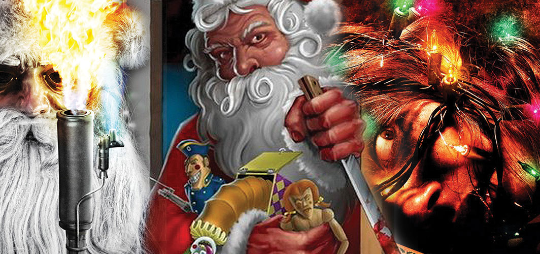 Christmas Horror Film Posters