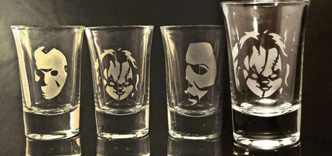Gift Ideas for Horror Fans - Horror Shot Glasses