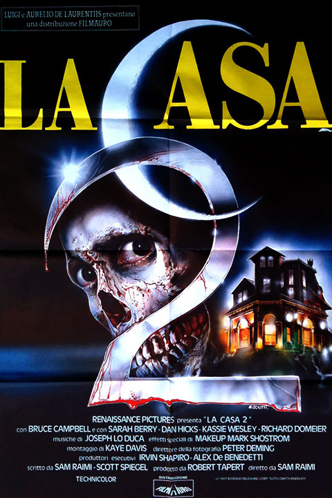 The Evil Dead Series that Ran for 8 Films - La Casa 2
