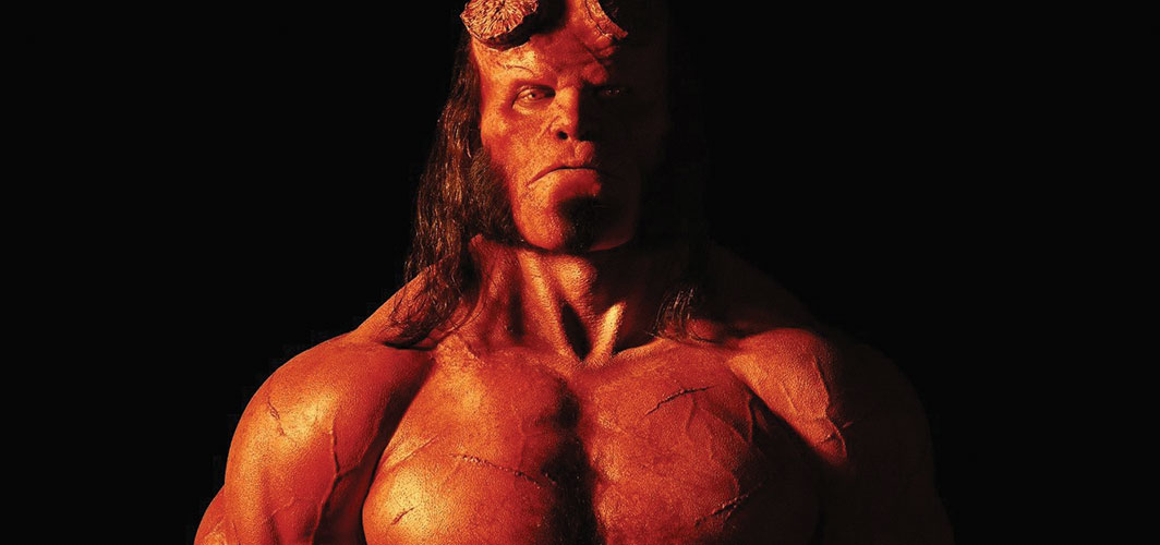 First Look at David Harbour as Hellboy