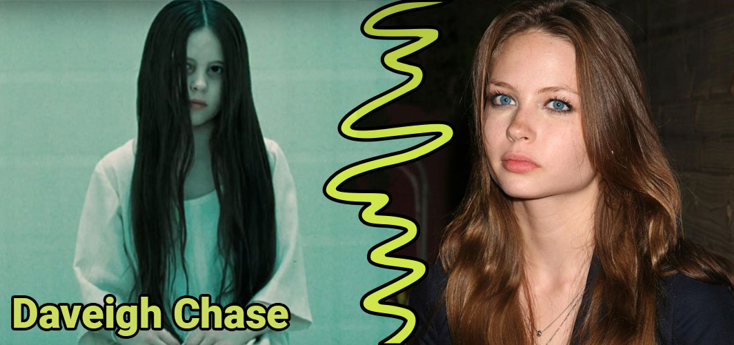 Samara - The Ring (2002) - Daveigh Chase - 10 Horror Kids - Then and Now Daveigh Chase