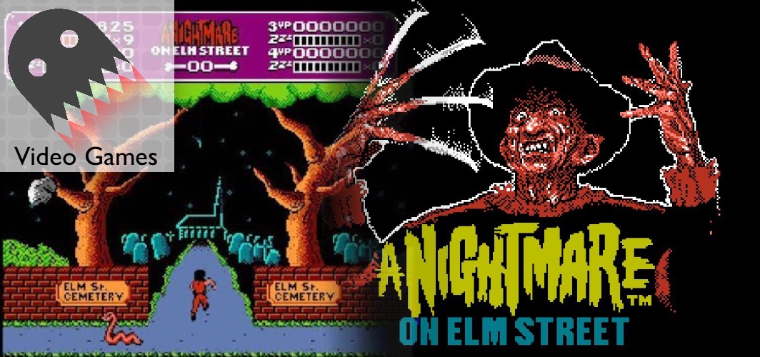Nightmare on Elm Street (1989) – NES - 15 Horror Film Video Game Adaptions