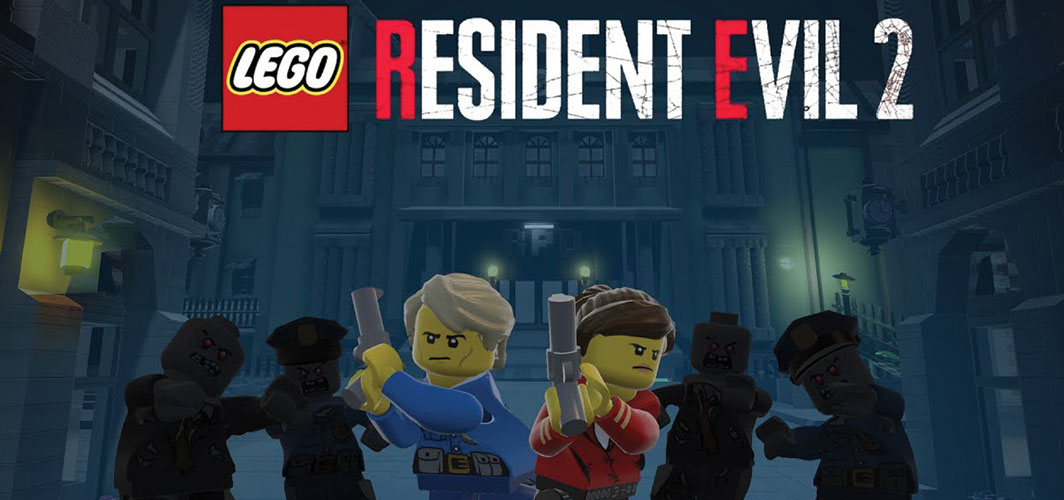 Resident Evil 2 Remade in LEGO Using LEGO Worlds