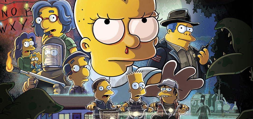 'Stranger Things' for The Simpsons 'Treehouse of Horror XXX' - Horror News @ Horror.Land