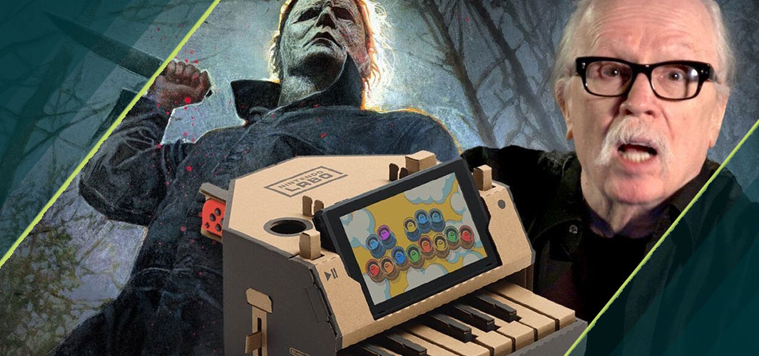John Carpenter Plays the Halloween Theme on Nintendo Labo… Kind Of!