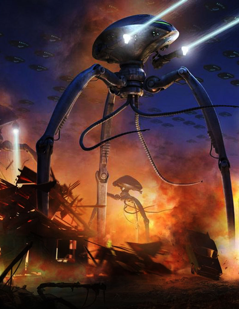 War of the Worlds Vs Independence Day - Horror Land