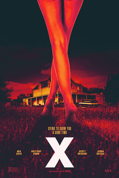 X (2022) - Official Poster
