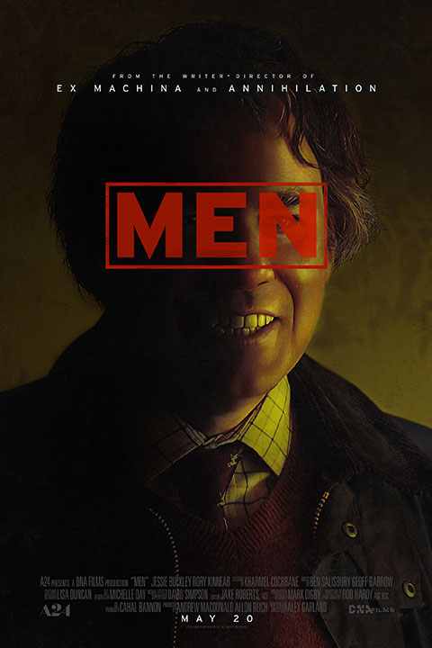 Men (2022) - Official Poster - Horror Land