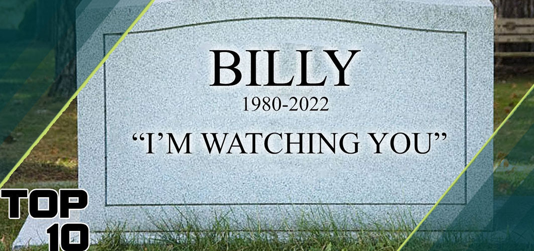 Top 10 Unsettling Messages Left Behind On Tombstones