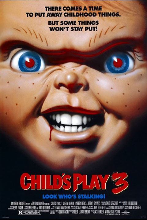Child's Play 3 (1991) - Official Poster - Horror Land