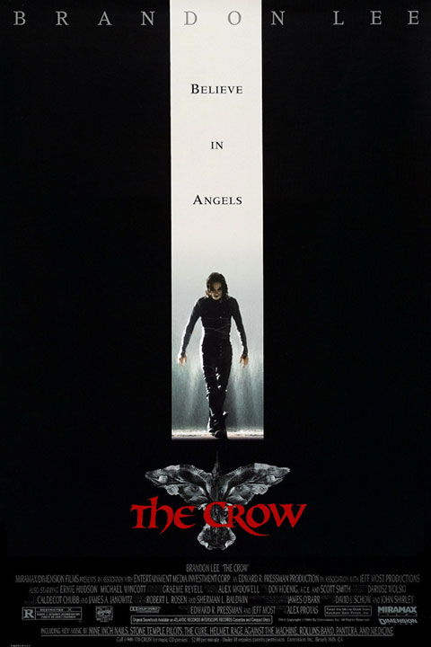 The Crow (1994) - Official Poster - Horror Land