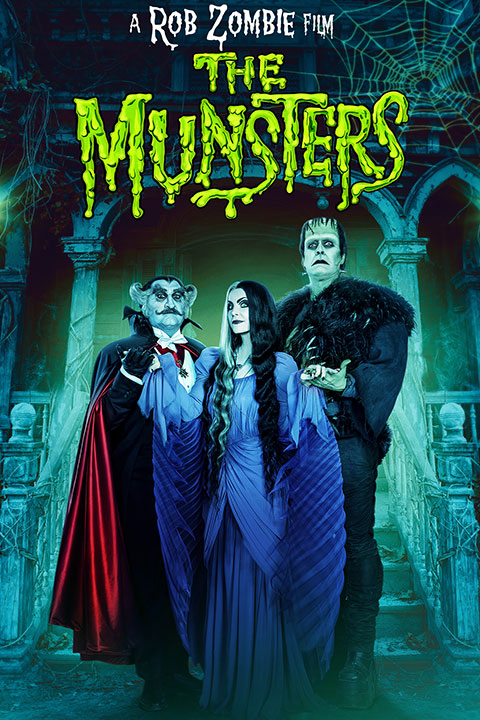The Munsters (2022) - Official Poster - Horror Land