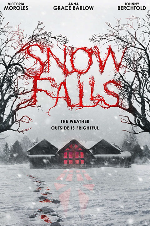 Snow Falls (2022) - Official Poster - Horror Land