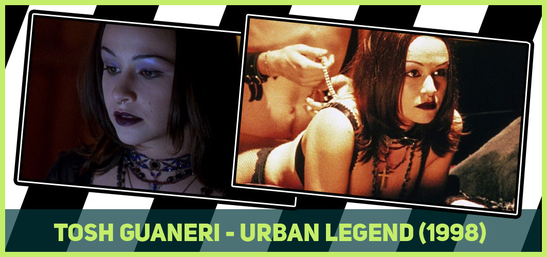 Tosh Guaneri - Urban Legend (1998) - Top 20 Horror Goth Characters in Film